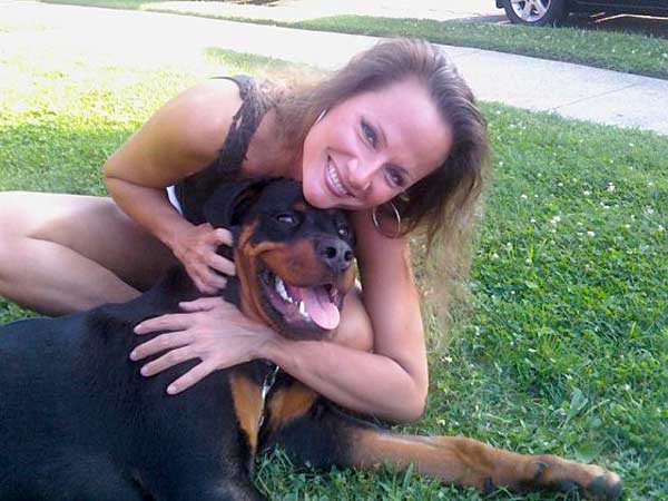deb and zeusy bear