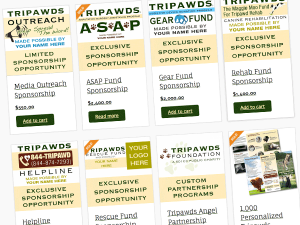 Tripawds Foundation Sponsorship Programs tripawds sponsorship programs