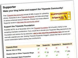 tripawds supporter blogs