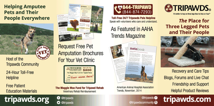 Tripawds Foundation Display Graphics