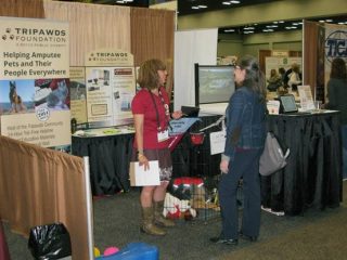 Tripawds Booth at AAHA 2016