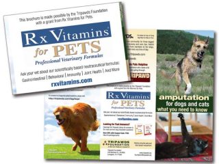 Rx Vitamins Tripawds Brochures