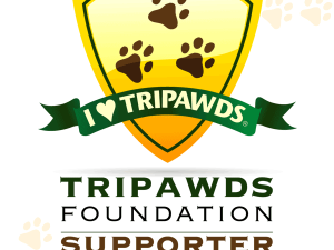A Thank You Gift for Generous Tripawds Supporters! Tripaws Foundation Supporter Badge