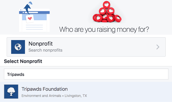 Facebook Fundraiser