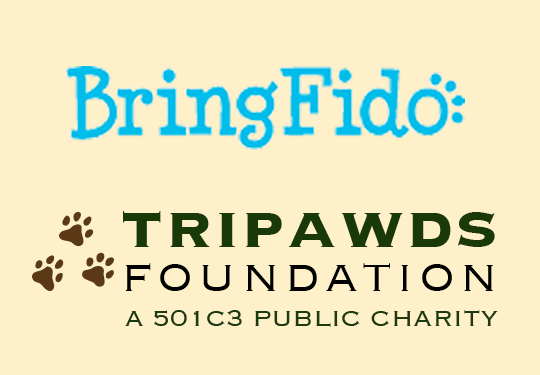 BringFido bookings help Tripawds Foundation!