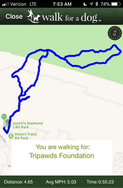 Wooftrax Walk for a Dog App