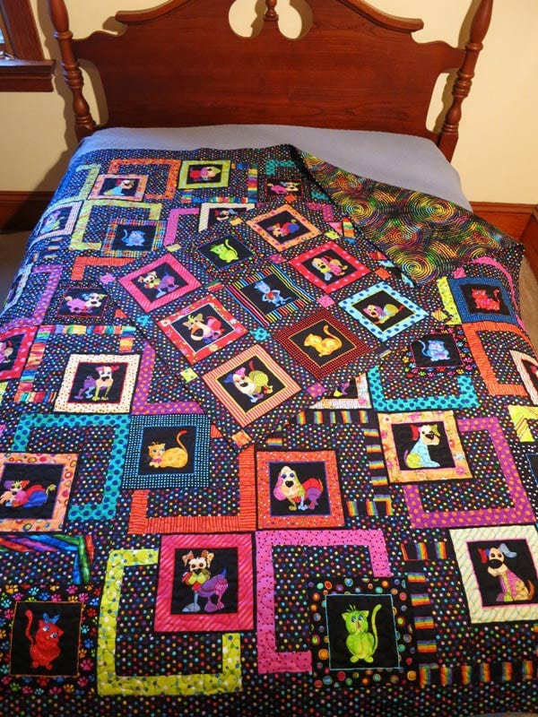 Tripawds quilt auction