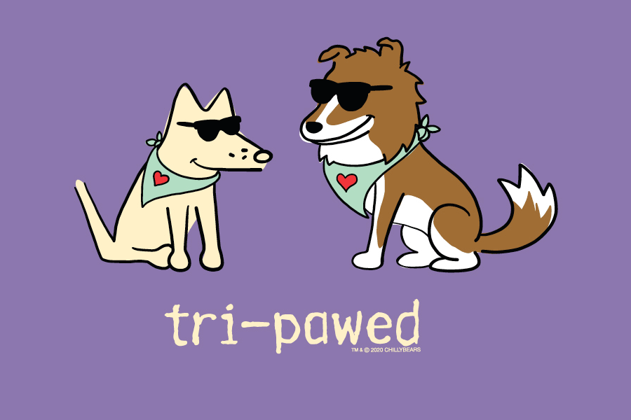 tri-pawed