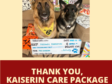 Big Donation to Tripawds Kaiserin Fund Keeps Care Packages Coming!