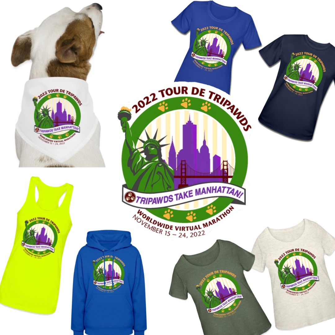 2022 Team Tripawds Virtual Race Gear