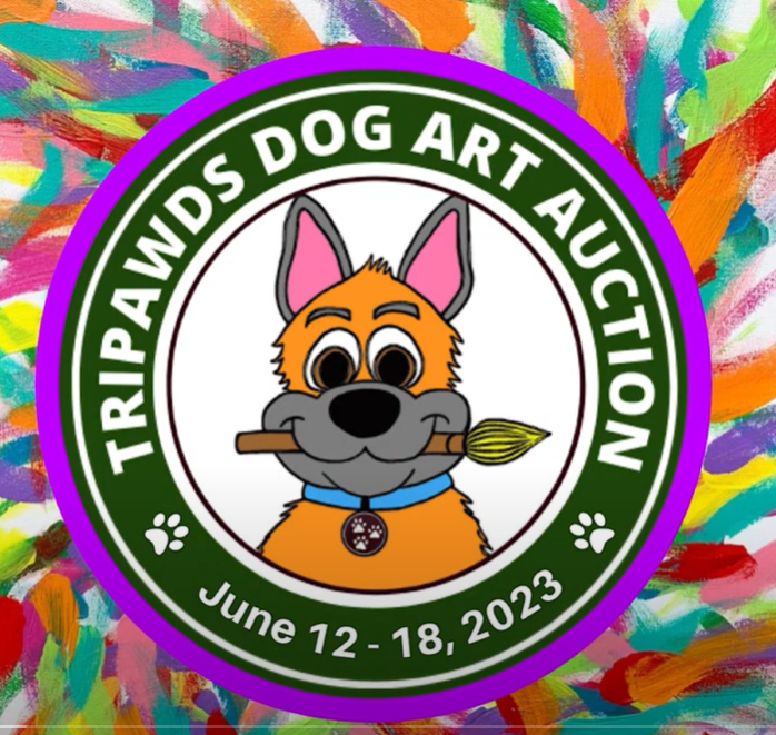 2023 Tripawds Dog Art Auction Video