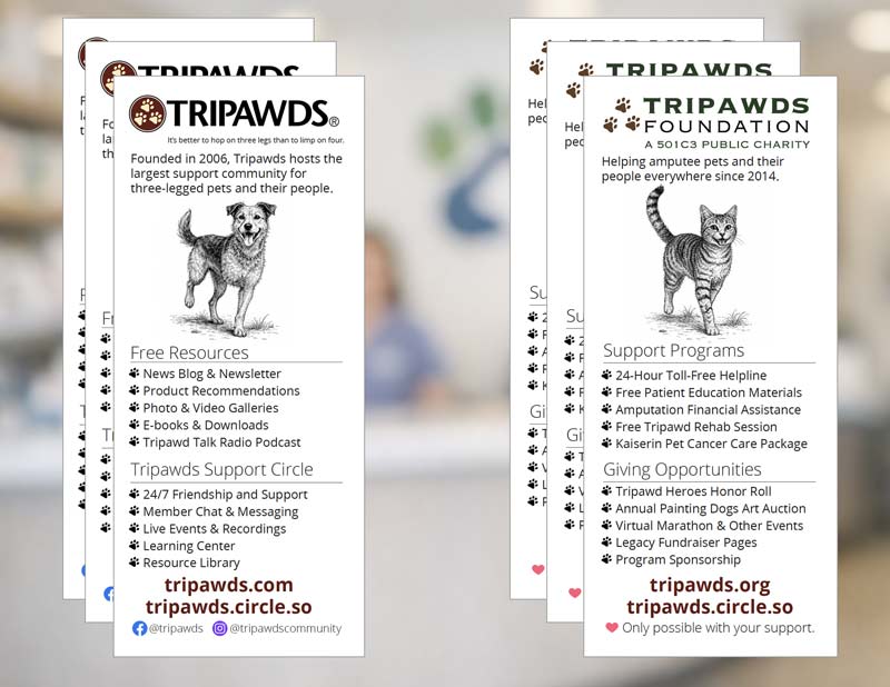 Tripawds Cards